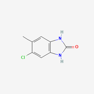 molecular formula C8H7ClN2O B2410361 5-Chloro-6-methyl-1H-benzo[d]imidazol-2(3H)-one CAS No. 683240-81-5
