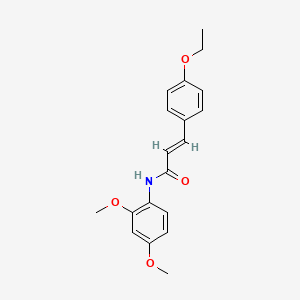 (2E)-N-(2,4-dimethoxyphenyl)-3-(4-ethoxyphenyl)prop-2-enamide