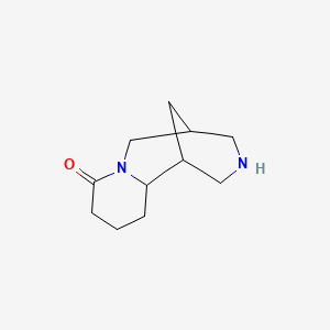 molecular formula C11H18N2O B2410525 Tetrahydrocytisine CAS No. 1017294-60-8