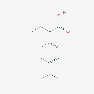 molecular formula C14H20O2 B241053 2-(4-Isopropylphenyl)-3-methylbutanoic acid 