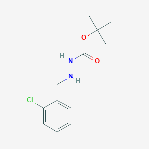 Tert-butyl 2-(2-chlorobenzyl)hydrazinecarboxylate