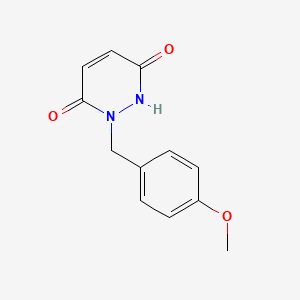 2-[(4-Methoxyphenyl)methyl]-1H-pyridazine-3,6-dione