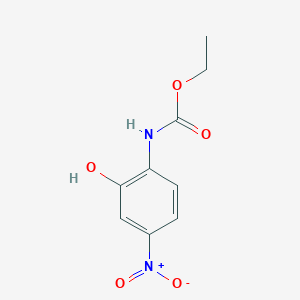 molecular formula C9H10N2O5 B2410723 ethyl N-(2-hydroxy-4-nitrophenyl)carbamate CAS No. 38880-75-0