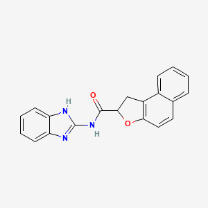 N-(1H-1,3-benzimidazol-2-yl)-1,2-dihydronaphtho[2,1-b]furan-2-carboxamide