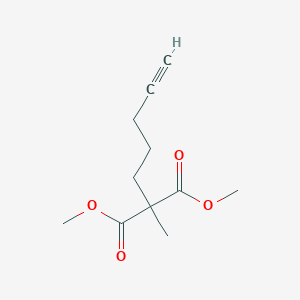 Dimethyl 2-methyl-2-pent-4-ynylpropanedioate