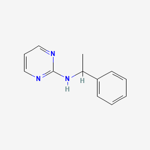 N-(1-phenylethyl)pyrimidin-2-amine