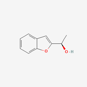 molecular formula C10H10O2 B2410903 (1R)-1-(1-benzofuran-2-yl)ethan-1-ol CAS No. 119678-66-9