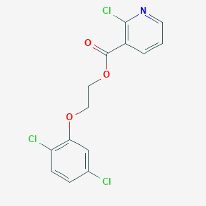 2-(2,5-Dichlorophenoxy)ethyl 2-chloropyridine-3-carboxylate