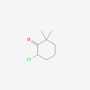 6-Chloro-2,2-dimethylcyclohexan-1-one