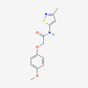 2-(4-methoxyphenoxy)-N-(3-methylisothiazol-5-yl)acetamide