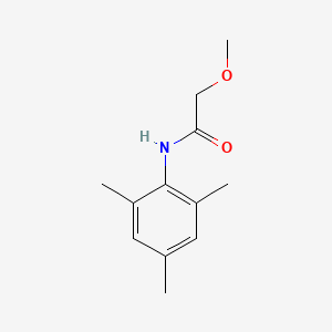 molecular formula C12H17NO2 B2411080 2-methoxy-N-(2,4,6-trimethylphenyl)acetamide CAS No. 133058-08-9