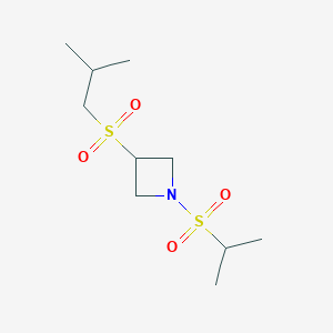 3-(Isobutylsulfonyl)-1-(isopropylsulfonyl)azetidine