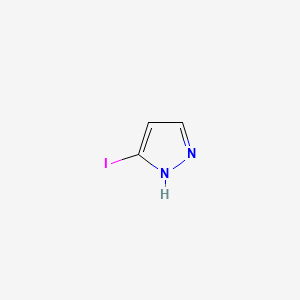 molecular formula C3H3IN2 B2411211 3-Iodo-1H-pyrazole CAS No. 1007351-17-8; 4522-35-4