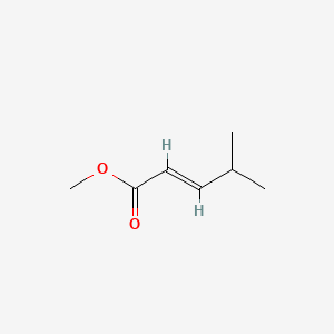 molecular formula C7H12O2 B2411238 Methyl 4-methyl-2-pentenoate CAS No. 20515-15-5; 50652-78-3