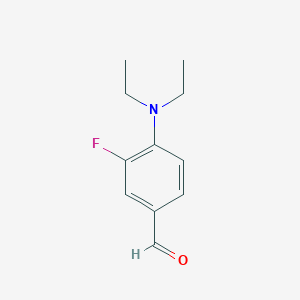 4-(Diethylamino)-3-fluorobenzaldehyde