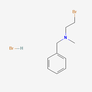 molecular formula C10H15Br2N B2411312 Benzyl(2-bromoethyl)methylamine hydrobromide CAS No. 90944-49-3