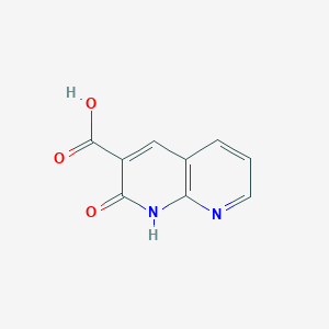 molecular formula C9H6N2O3 B2411342 2-氧代-1,2-二氢-1,8-萘啶-3-羧酸 CAS No. 5175-14-4