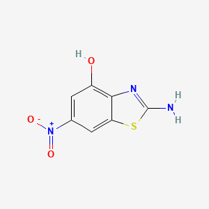 2-Amino-6-nitrobenzo[d]thiazol-4-ol