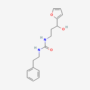 1-(3-(Furan-2-yl)-3-hydroxypropyl)-3-phenethylurea