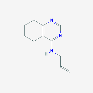 molecular formula C11H15N3 B2411422 N-allyl-5,6,7,8-tetrahydroquinazolin-4-amine CAS No. 1515377-51-1