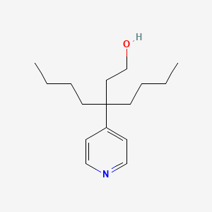 3-Butyl-3-pyridin-4-yl-heptan-1-ol