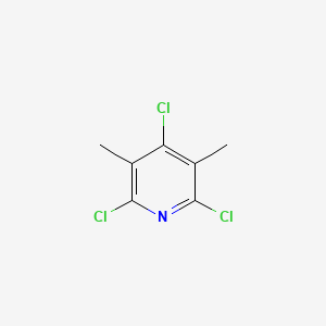 molecular formula C7H6Cl3N B2411452 2,4,6-Trichloro-3,5-dimethylpyridine CAS No. 98274-04-5