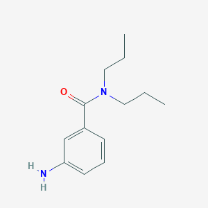 molecular formula C13H20N2O B2411469 3-氨基-N,N-二丙基苯甲酰胺 CAS No. 81882-73-7