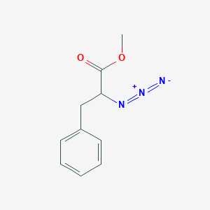 molecular formula C10H11N3O2 B2411489 2-叠氮基-3-苯基丙酸甲酯 CAS No. 103999-80-0