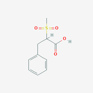 2-Methanesulfonyl-3-phenylpropanoic acid