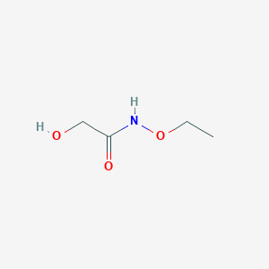 molecular formula C4H9NO3 B2411685 N-ethoxy-2-hydroxyacetamide CAS No. 1849256-71-8