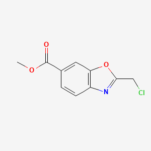 Methyl 2-(chloromethyl)-1,3-benzoxazole-6-carboxylate
