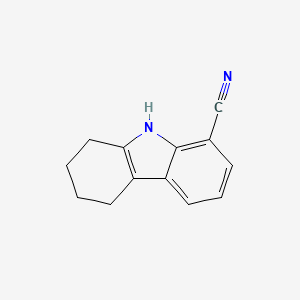 molecular formula C13H12N2 B2411750 6,7,8,9-tetrahydro-5H-carbazole-1-carbonitrile CAS No. 352549-66-7