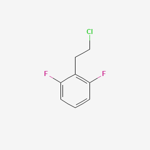 molecular formula C8H7ClF2 B2411794 1-(2-氯乙基)-2,6-二氟苯 CAS No. 959232-39-4