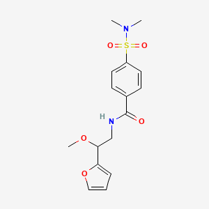 4-(N,N-dimethylsulfamoyl)-N-(2-(furan-2-yl)-2-methoxyethyl)benzamide