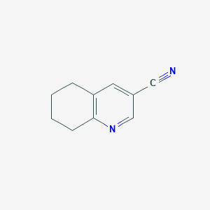 molecular formula C10H10N2 B2411910 5,6,7,8-四氢喹啉-3-碳腈 CAS No. 101871-76-5