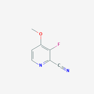 3-Fluoro-4-methoxypicolinonitrile