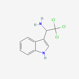 2,2,2-trichloro-1-(1H-indol-3-yl)ethan-1-amine