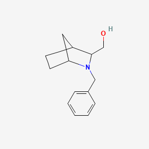 molecular formula C14H19NO B2412012 (2-Benzyl-2-azabicyclo[2.2.1]heptan-3-yl)methanol CAS No. 2168581-88-0
