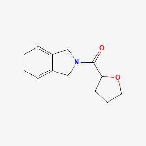 molecular formula C13H15NO2 B2412074 1,3-Dihydroisoindol-2-yl(oxolan-2-yl)methanone CAS No. 2320506-20-3