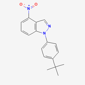 1-(4-Tert-butylphenyl)-4-nitroindazole