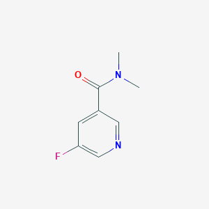 3-Pyridinecarboxamide, 5-fluoro-N,N-dimethyl-