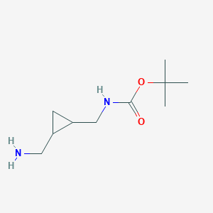 tert-Butyl ((2-(aminomethyl)cyclopropyl)methyl)carbamate