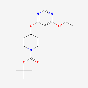 tert-Butyl 4-((6-ethoxypyrimidin-4-yl)oxy)piperidine-1-carboxylate