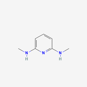 molecular formula C7H11N3 B2412222 2,6-双(甲基氨基)吡啶 CAS No. 40263-64-7