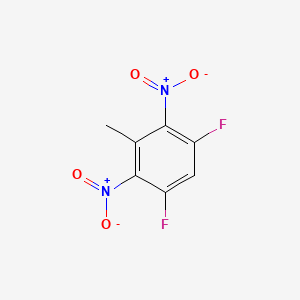 molecular formula C7H4F2N2O4 B2412231 1,5-二氟-3-甲基-2,4-二硝基苯 CAS No. 1616526-79-4
