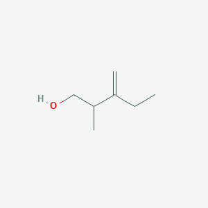 molecular formula C7H14O B2412234 2-Methyl-3-methylidenepentan-1-ol CAS No. 77103-98-1