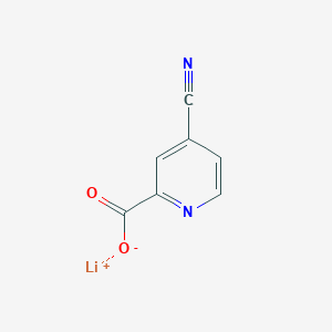 Lithium;4-cyanopyridine-2-carboxylate
