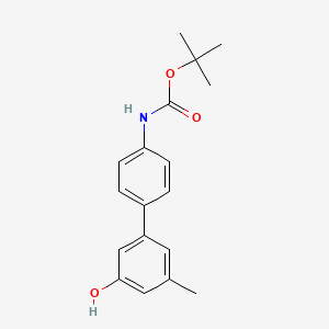 5-(4-Boc-aminophenyl)-3-methylphenol