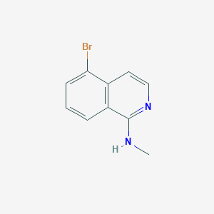 molecular formula C10H9BrN2 B2412392 5-Bromo-N-methylisoquinolin-1-amine CAS No. 1330755-83-3