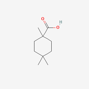 B2412410 1,4,4-Trimethylcyclohexane-1-carboxylic acid CAS No. 1468421-46-6